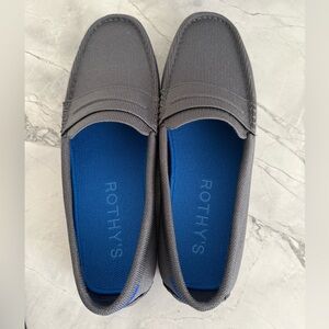 Rothy's Charcoal and Blue Men's Loafers